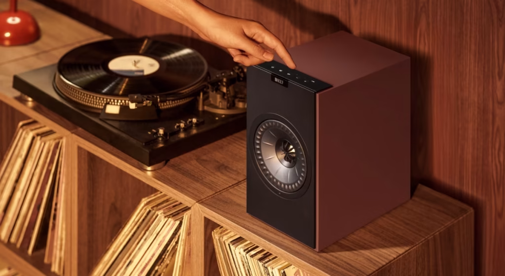 Setup mâm than với loa KEF Coda W