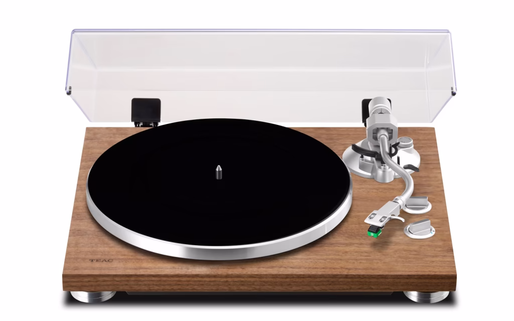TEAC TN-400BT-X mâm đĩa than Bluetooth veneer walnut