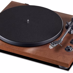 TEAC TN-280BT-A3 màu nâu walnut góc nghiêng